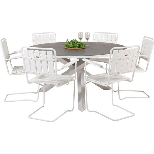 Venture Design Copacabana Patio Dining Set, 1 Table incl. 6 Chairs