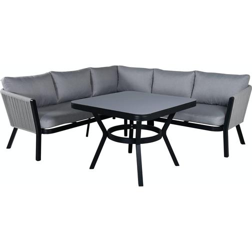 Venture Design Virya Loungeset, 1 Bord inkl. 1 Soffor