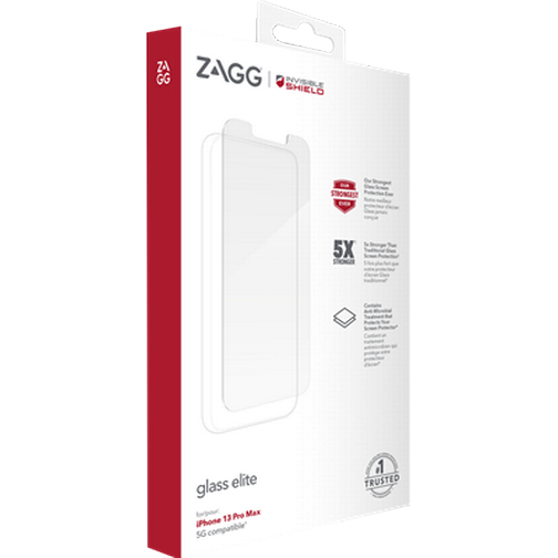 Zagg InvisibleShield Glass Elite Screen Protector for iPhone 13 Pro Max/iPhone 14 Plus