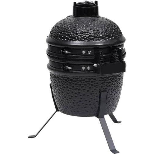 vidaXL 2-in-1 Kamado Barbecue Grill Smoker