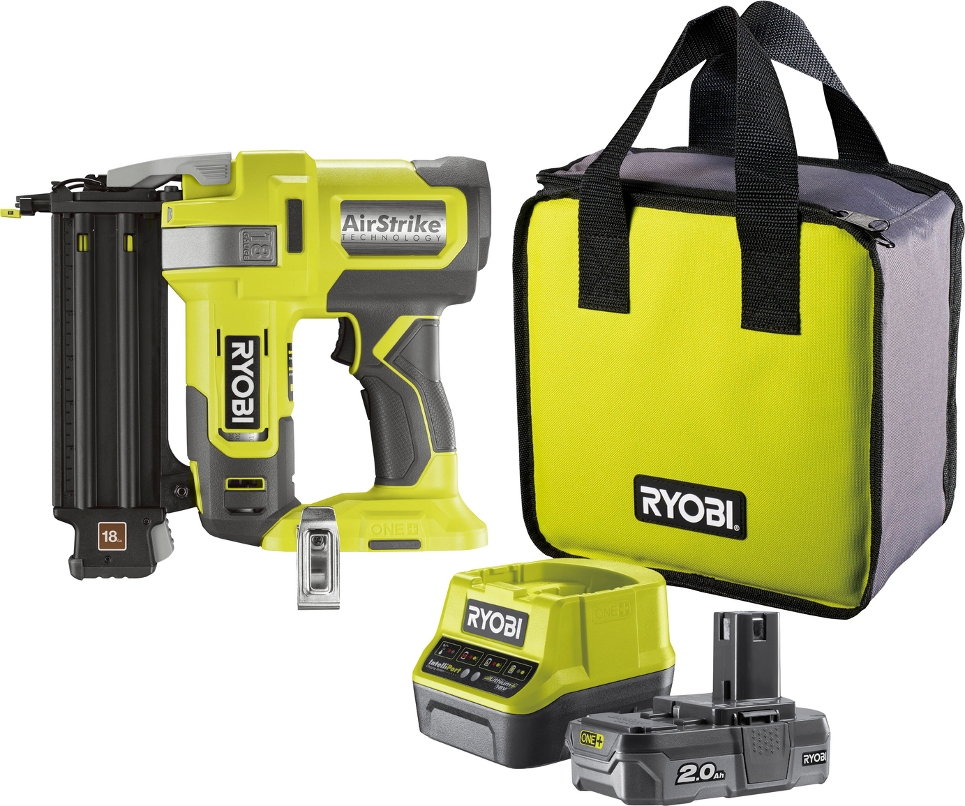 Ryobi One+ R18GN18-120S (1x2.0Ah)