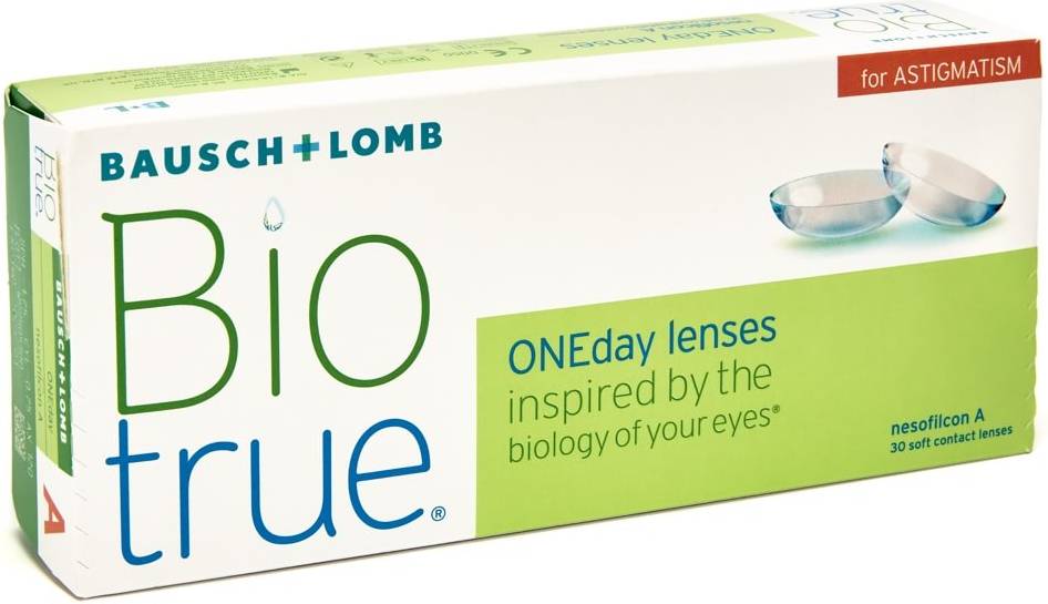 Bausch & Lomb Biotrue ONEday for Astigmatism 30-pack