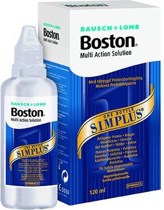 Bausch & Lomb Boston Simplus Multi-Action Solution 120ml