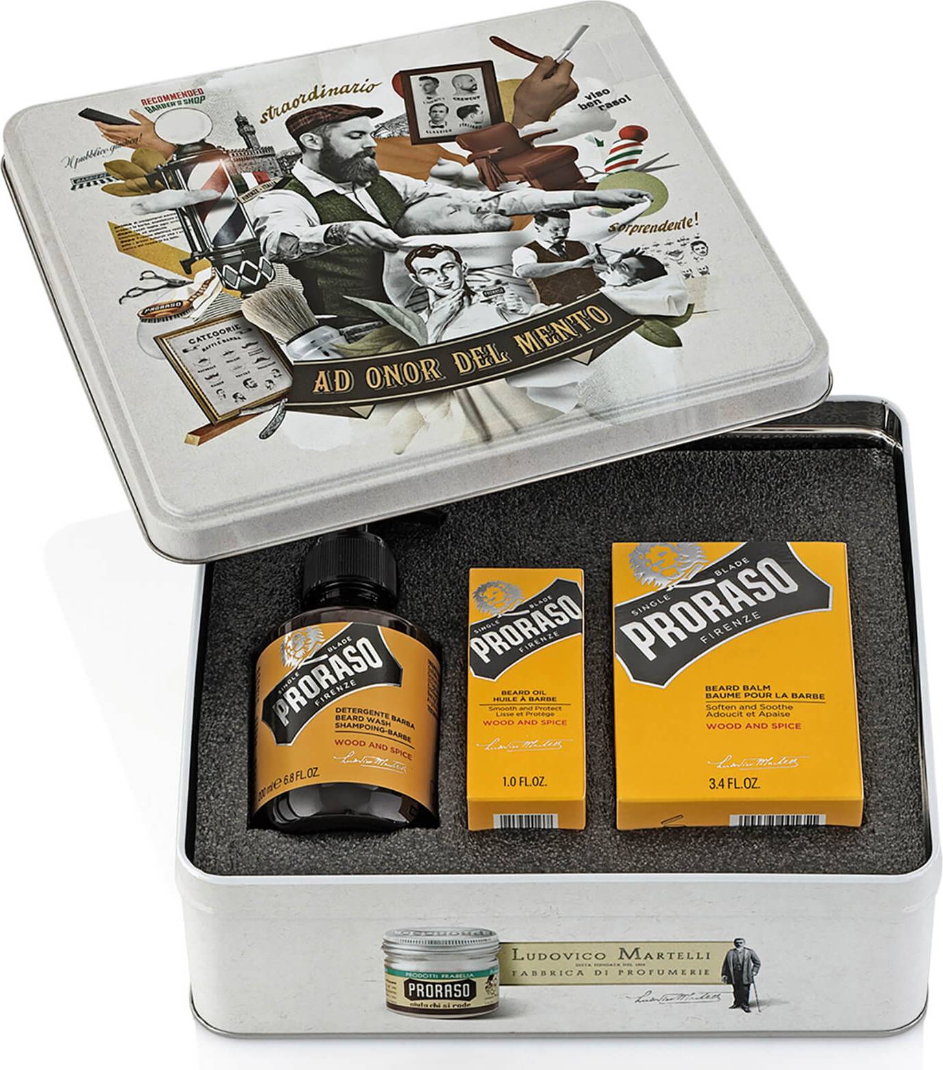 Proraso Beard Care Tin Wood & Spice