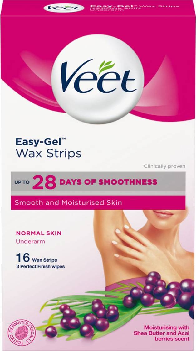 Veet Easy-Gel Wax Strips 16-pack