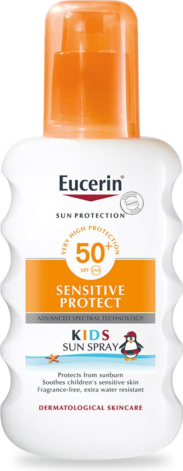 Eucerin Kids Sensitive Protect Sun Spray SPF50+ 200ml