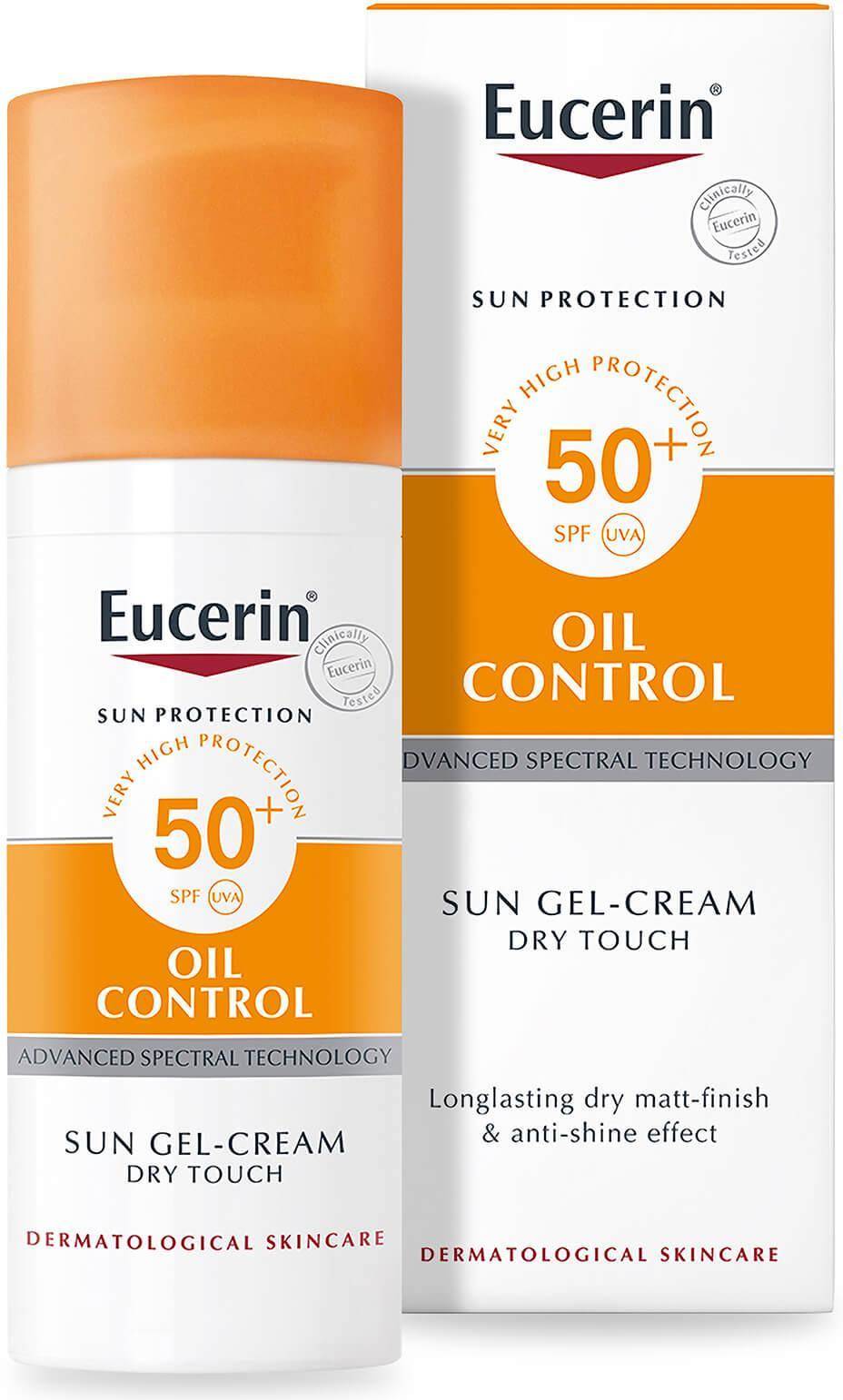 Eucerin Oil Control Dry Touch Sun Gel-Cream SPF50+ 50ml