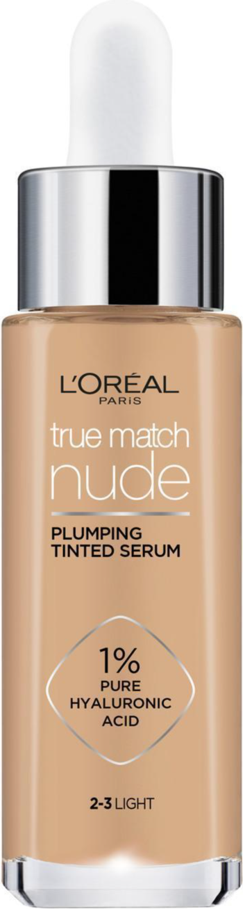 L'Oréal Paris True Match Nude Plumping Tinted Serum #2.3 Light