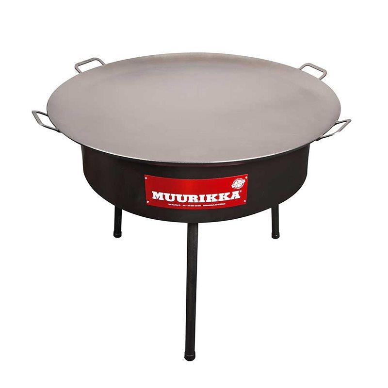 Muurikka 100cm Original with a wind shield and burner