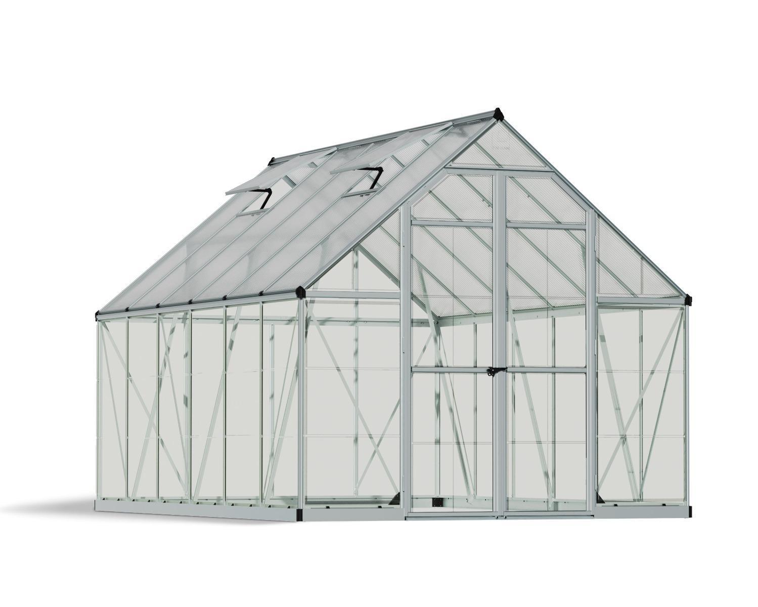 Palram Balance 8.9m² Aluminium Polycarbonate