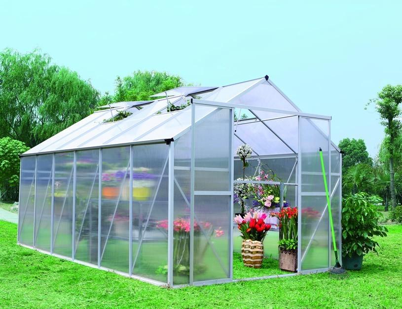 Metalcraft Greenhouse 10.7m² Aluminium Plast