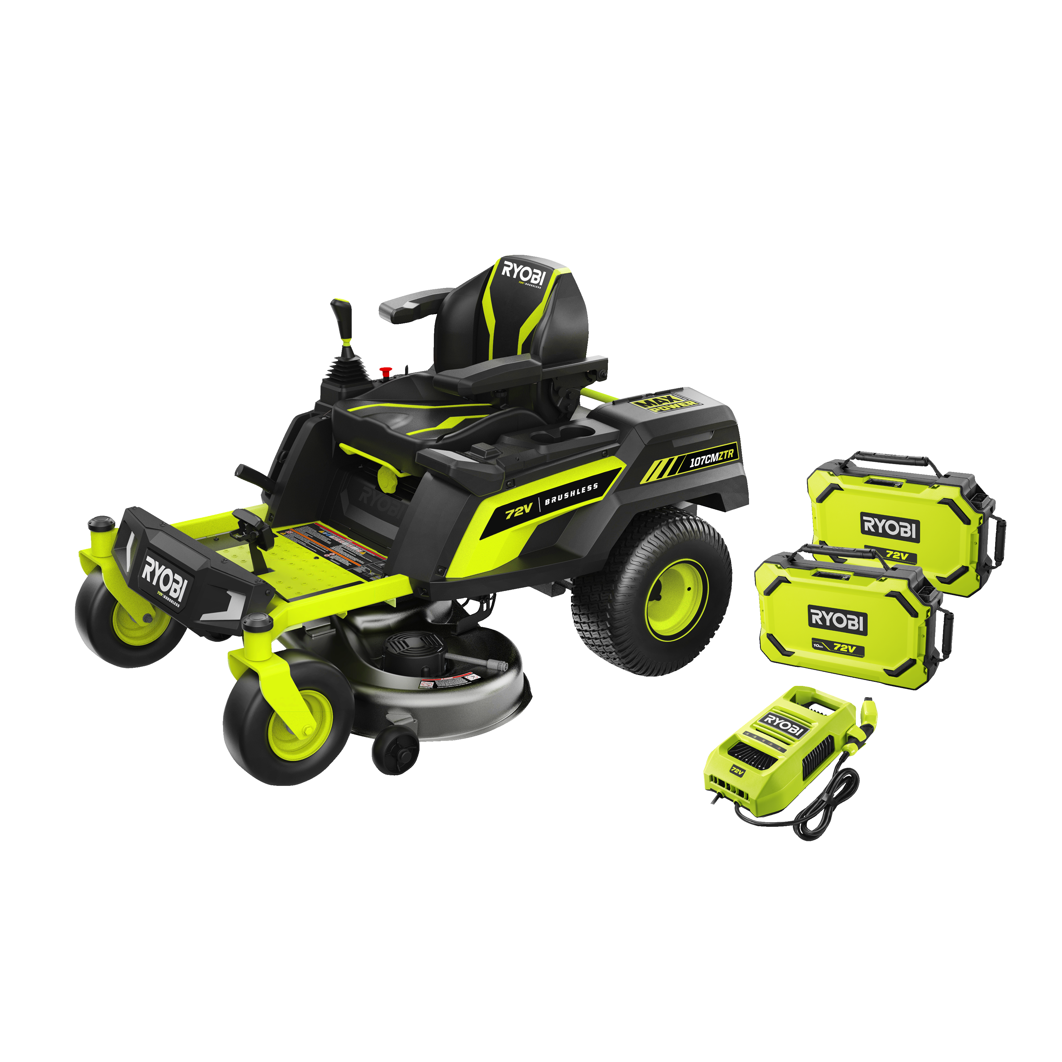 Ryobi RY72ZTRX107-210 Åkgräsklippare