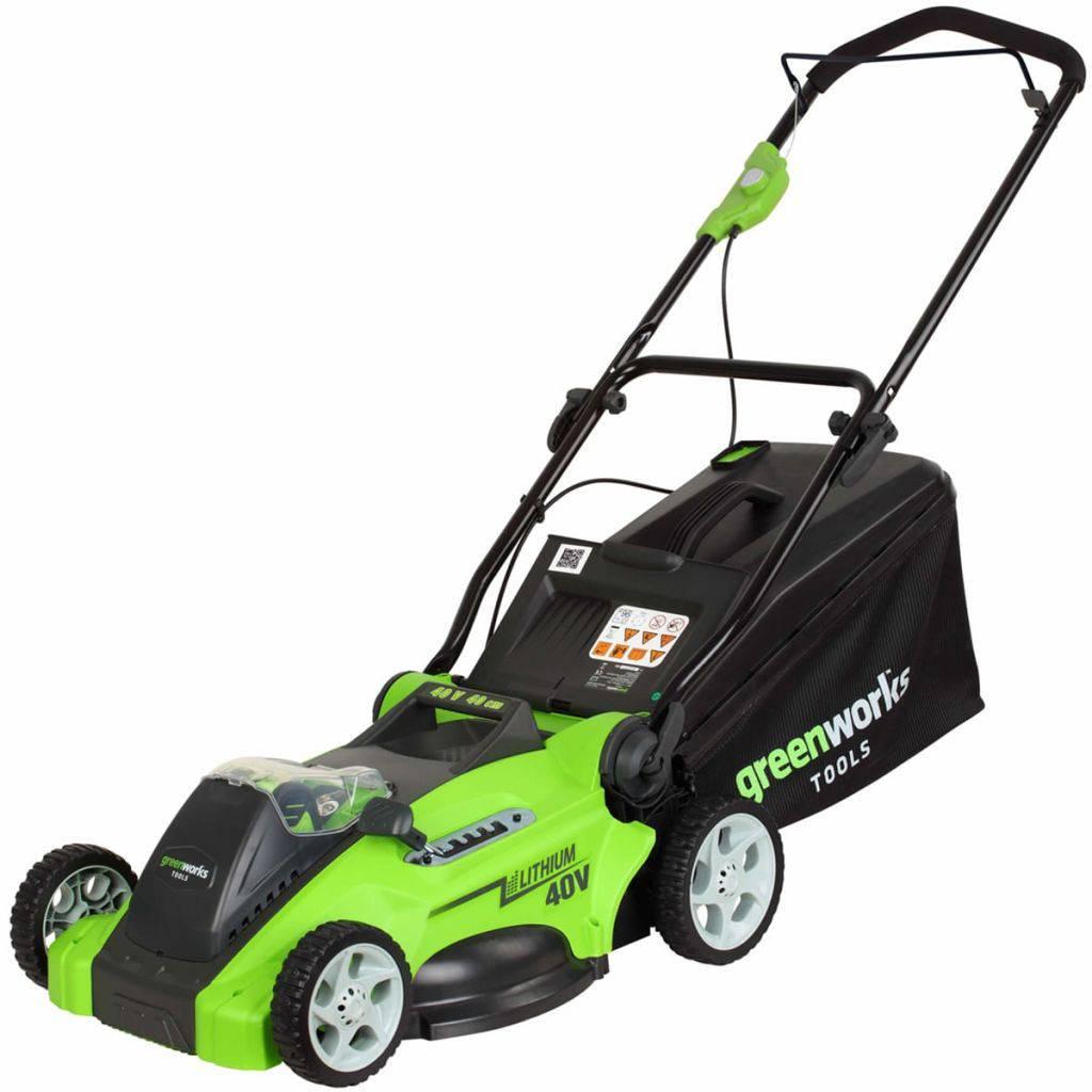 Greenworks G40LM41 Batteridriven gräsklippare