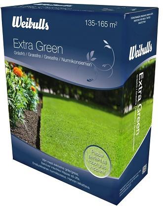 Weibulls Extra Green 3kg 135m²