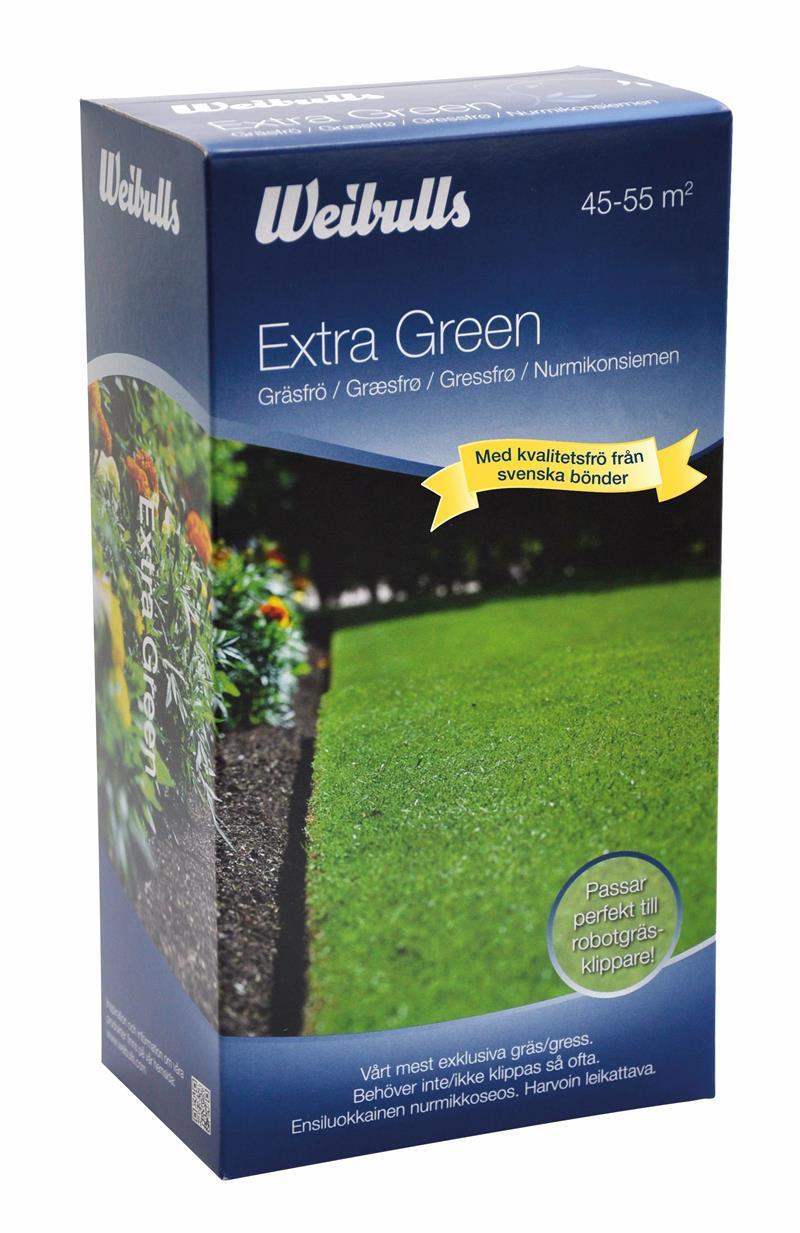 Weibulls Extra Green 1kg 45m²