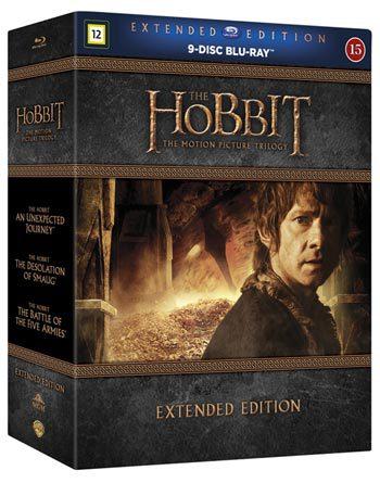 Hobbit Trilogy: Extended edition (9Blu-ray) (Blu-Ray 2014)