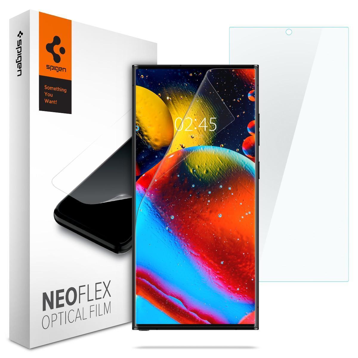 Spigen Neo Flex Screen Protector for Galaxy S23 Ultra 2-Pack