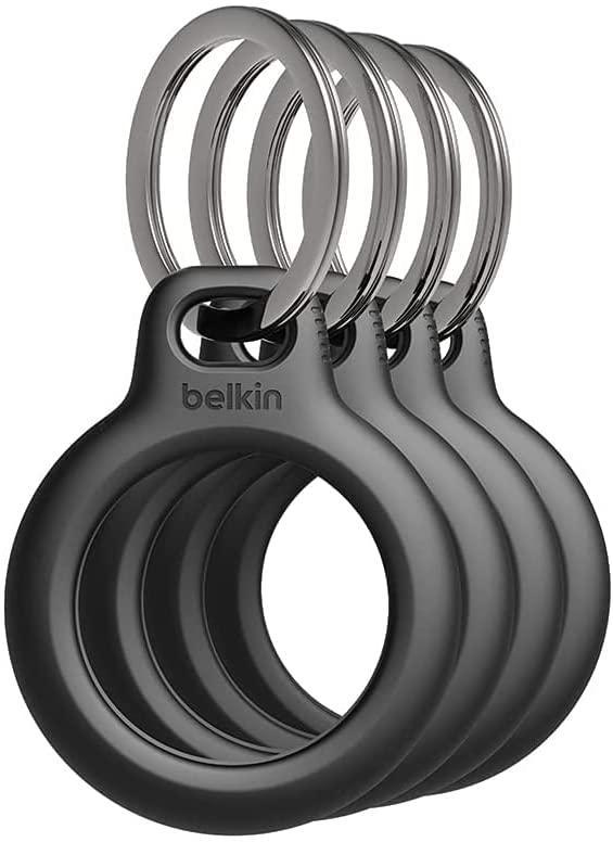 Belkin Secure Holder with Key Ring for AirTag 4-Pack