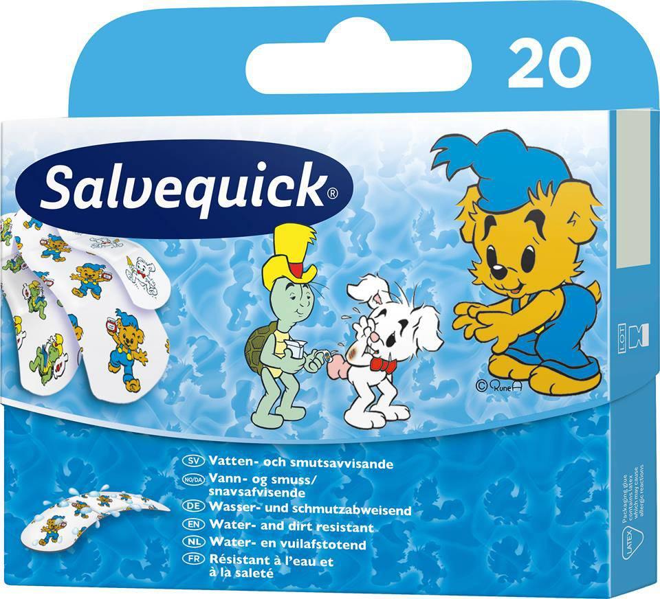 Salvequick Bamse 20-pack