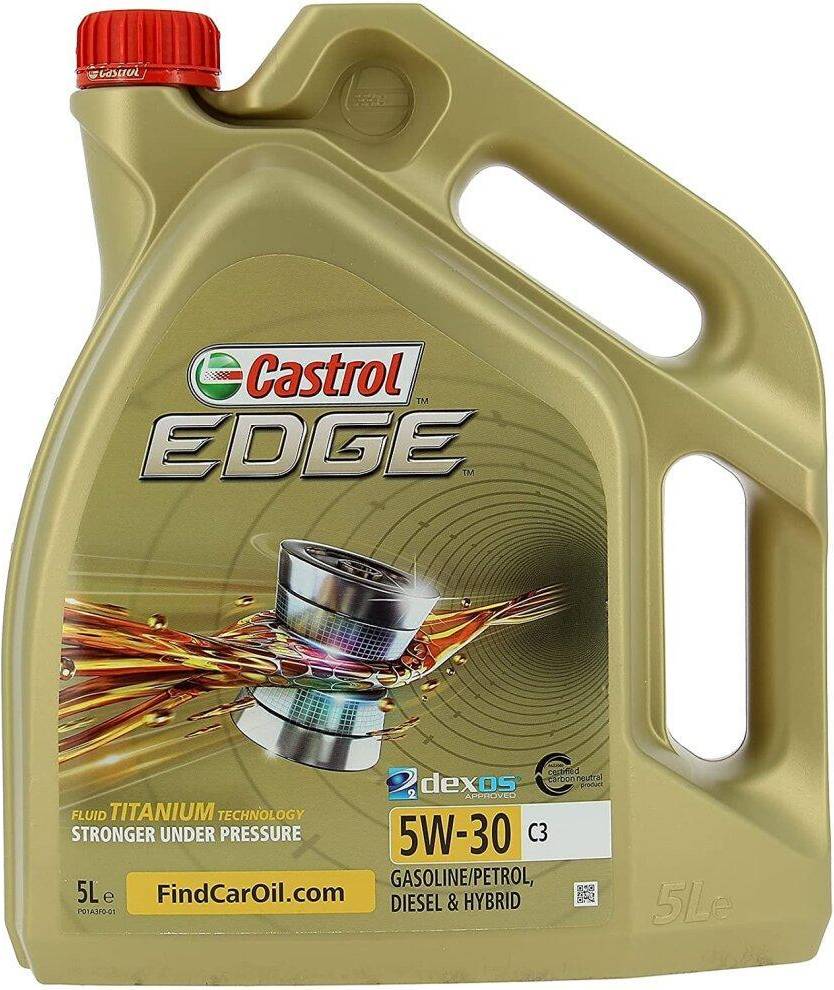 Castrol Edge Titanium FST 5W-30 C3 Motorolja 5L