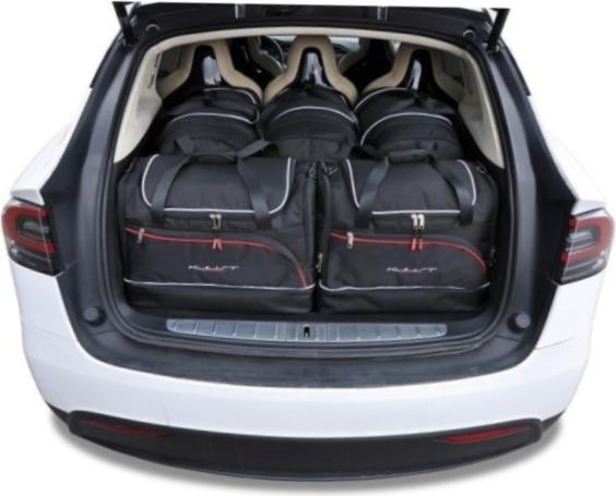 Kjust Tesla Model X 2016+ Car Bags Set 7 pcs