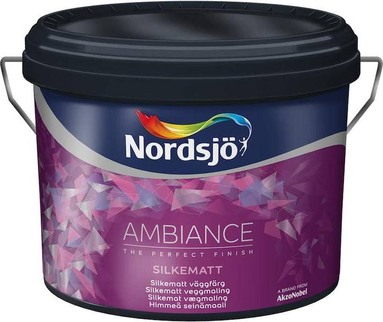 Nordsjö AMBIANCE SILKEMATT BW 2,5 Väggfärg Vit