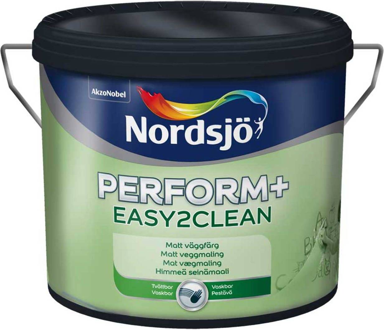 Nordsjö Perform+ Easy2Clean Väggfärg Vit 10L